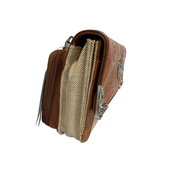 New With Tags
Coldwater Creek Leather/Jute Crossbody Multi Pocket Purse - Picture 9 of 16